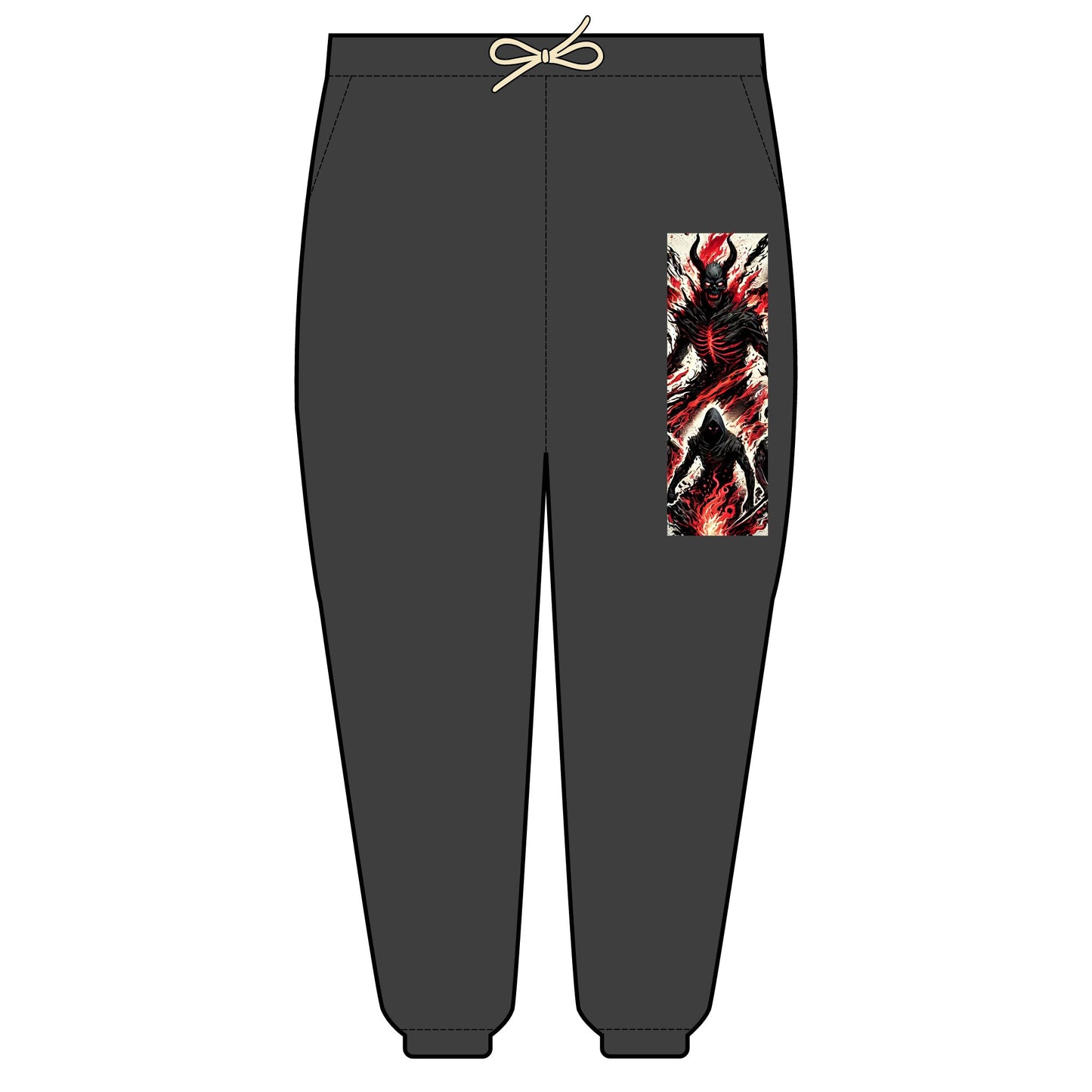 Unisex Garment-Dyed Fleece Sweatpants