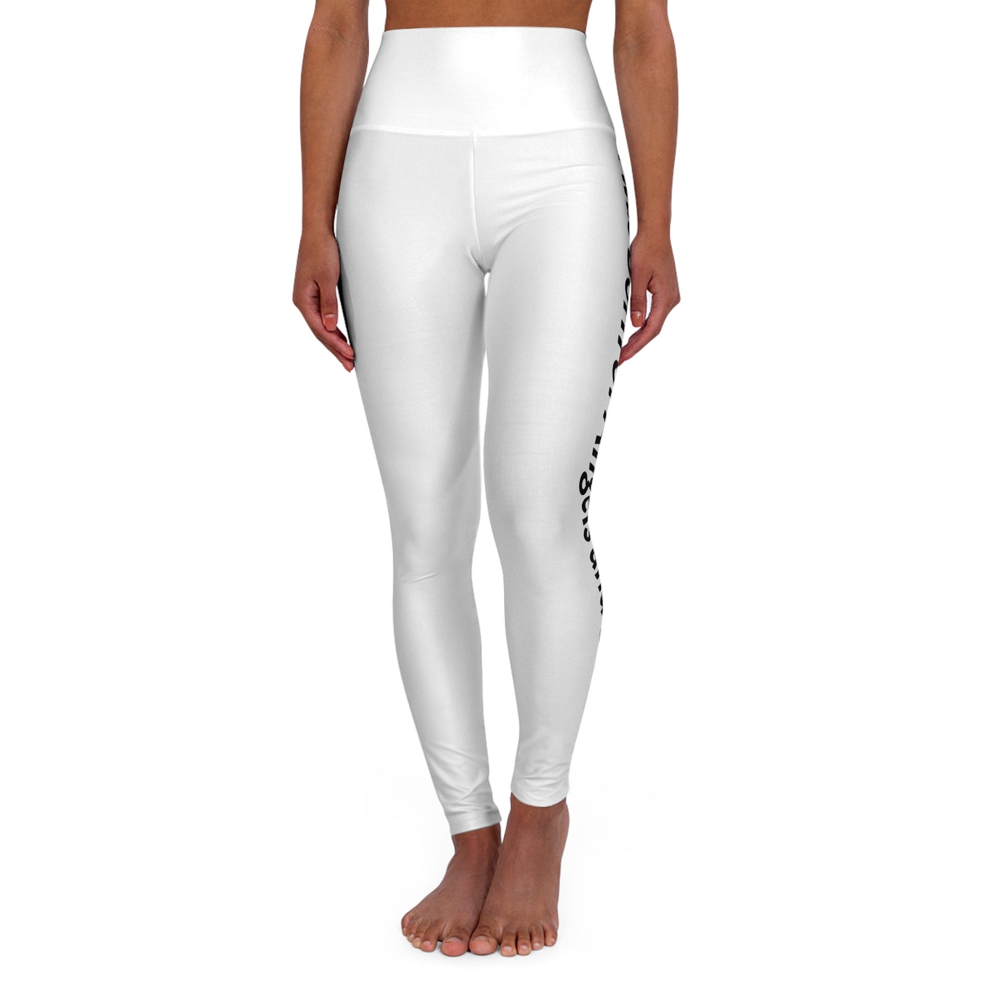 High Waisted Yoga Leggings (AOP)